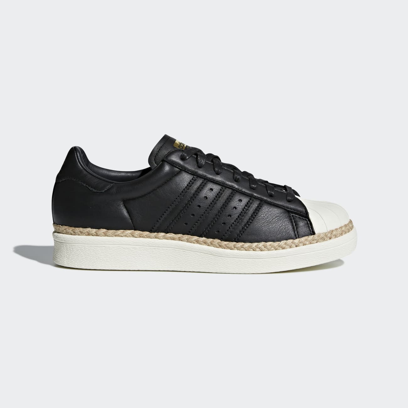 Adidas Superstar 80s New Bold Női Utcai Cipő - Fekete [D53366]